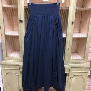 Garnet Hill Favorite Maxi XS Navy Blue